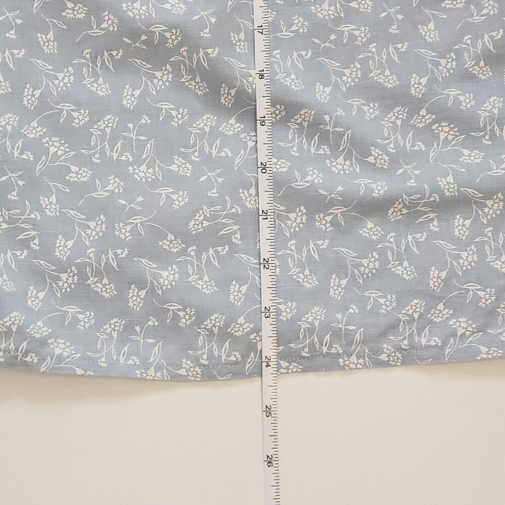 JOIE Peasant Blouse Women's Size Small Embroidered Blue Boho Cottage Core Fairy - Picture 9 of 16